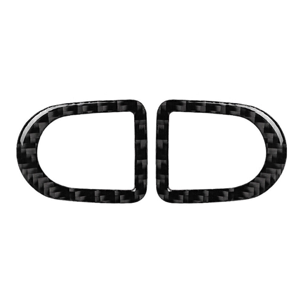 Fit for Ford for Mustang 2009-2013 2010 11 Carbon Fiber Door Lock Pins Frame Cover Trims