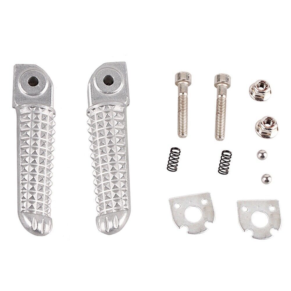 Rear Footpeg Footrests Fit for Yamaha YZF R1 2002-2012 /R6 03-11 Passenger Abrasive