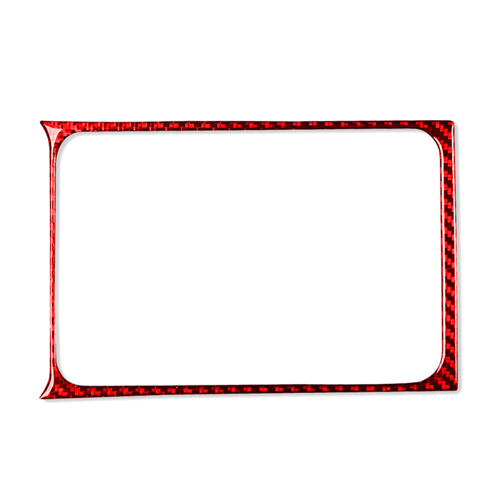 Car Center Water Cup Holder Frame Trim for Volkswagen for Golf 8 MK8 2021-2023 Red