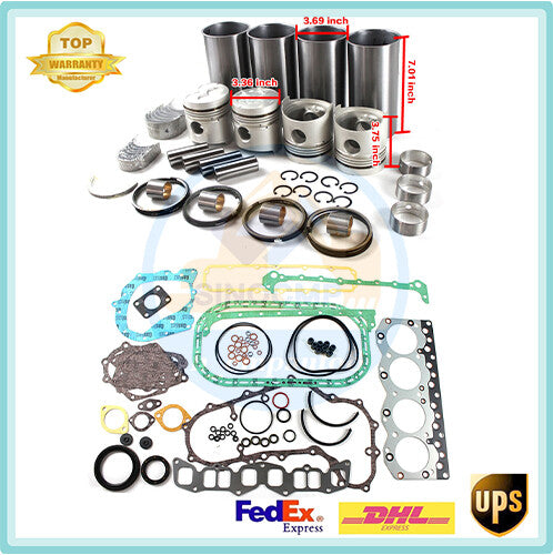 Engine Rebuild Kit C240 C240PKJ C240PKG for Komatsu for Isuzu TCM Forklift Truck