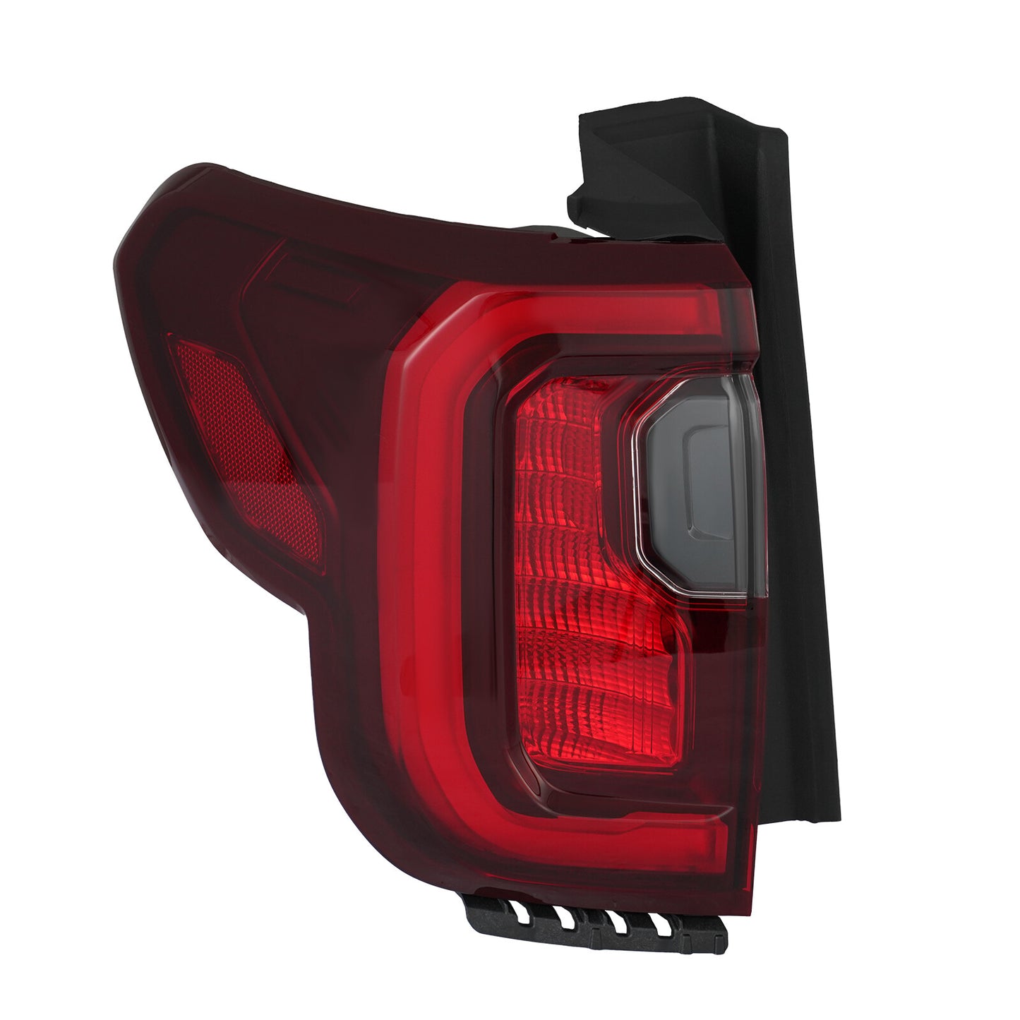 Suitable for 2020-2023 for GMC Acadia AT4 with black trim LED taillights, brake lights, and driver side.