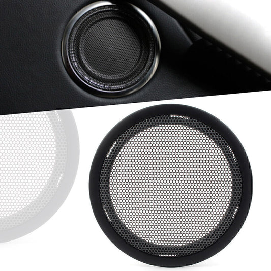 for BMW 3 series F30 F35 4 series Black Car Door Speaker Trim Cover Decoration