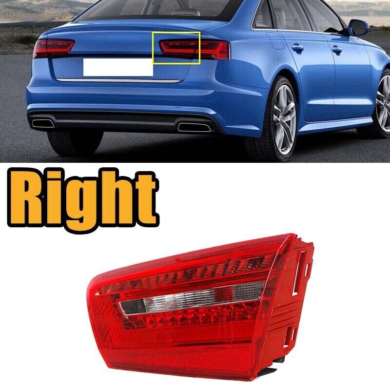 Right Side LED Inner Rear Tail Light Lamp Warning Light for Audi for A6 C7 2010-2016