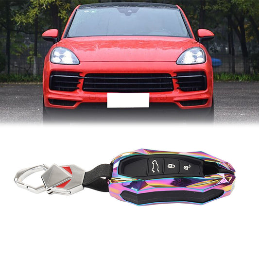 Colorful for Smart Key Fob Cover Case Shell for Porsche for Cayenne for Panamera 911 Macan