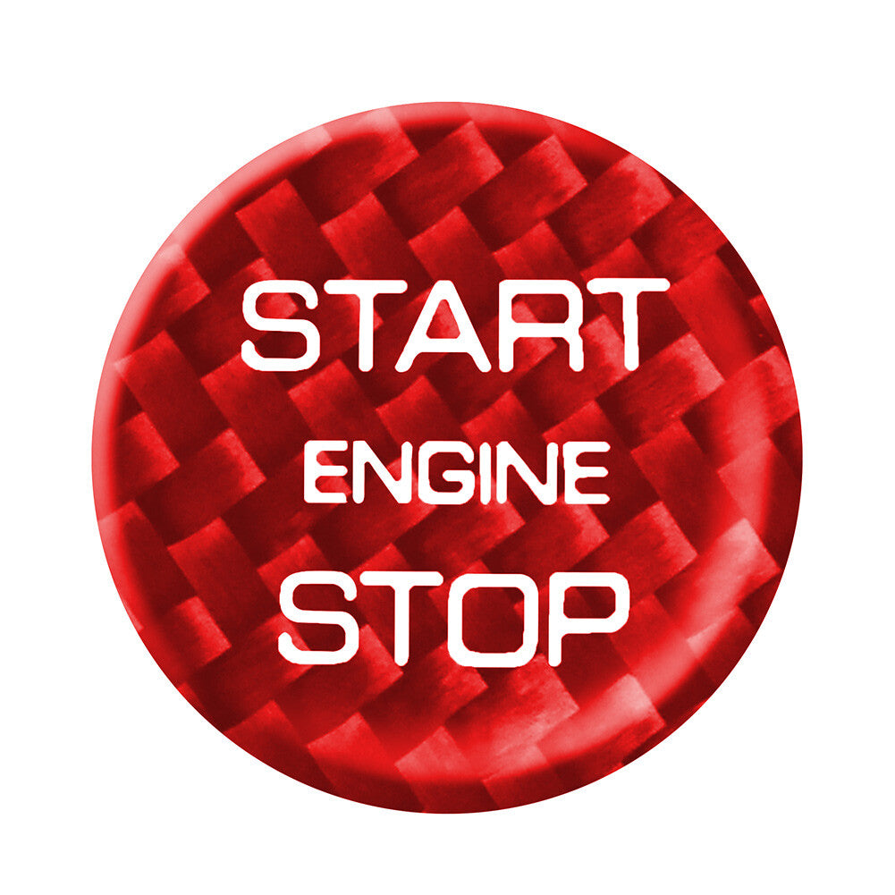 for Land Rover Discovery Sport 2016-2019 Engine Start Stop Button Trim Red Car