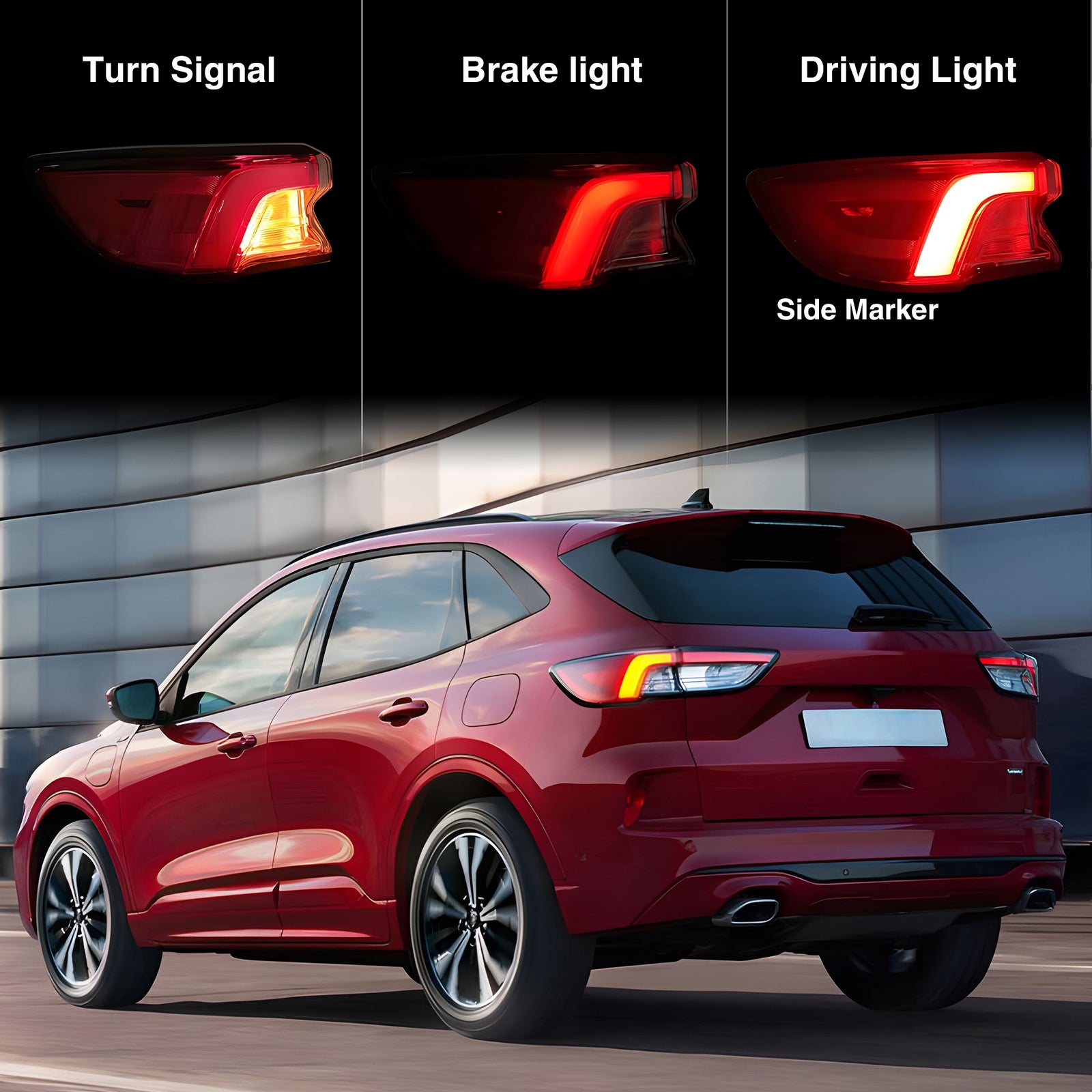 NEW for Ford escape 20 21 22 Left Tail Light Assembly Brake Lamp NEW LJ6B-13405