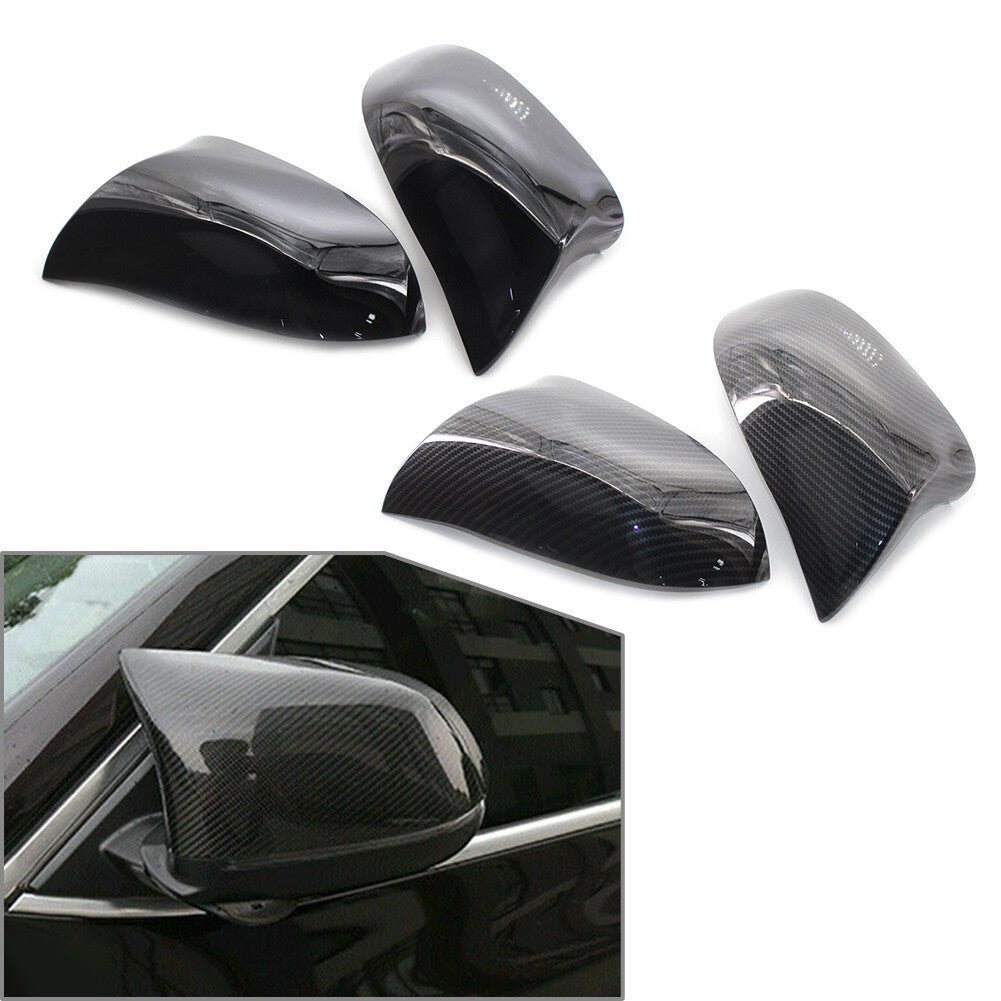 Pair Rear View Mirror Cover Trim For 2014-2018 2015 2016 2017 for BMW X5 F15 X6 F16