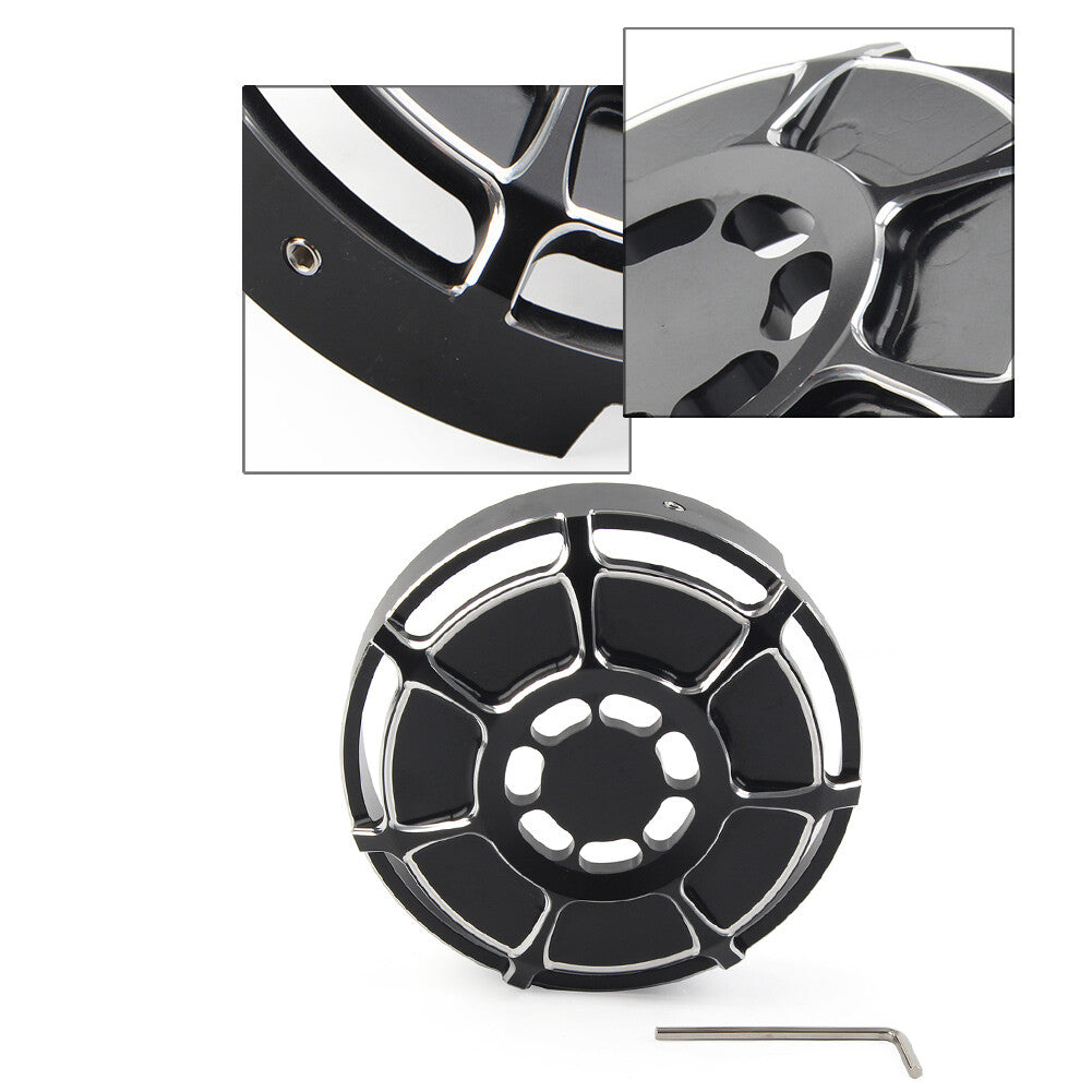 Derby Timing Timer Cover CNC Aluminum f¨¹r for Harley XL883 2013+ Schwarz Motorrad C