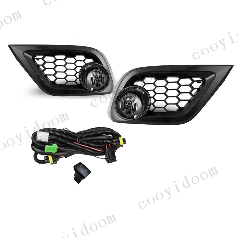 Suitable for Toyota for Corolla IM 2016-2018 front grille cover, fog light bezel cover, and grill rack.