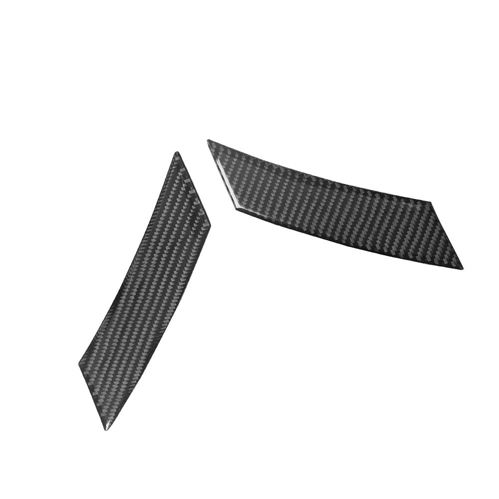 Carbon Fiber Rear Door Panel Cover Trim for Land Rover Discovery Sport 2015-2019