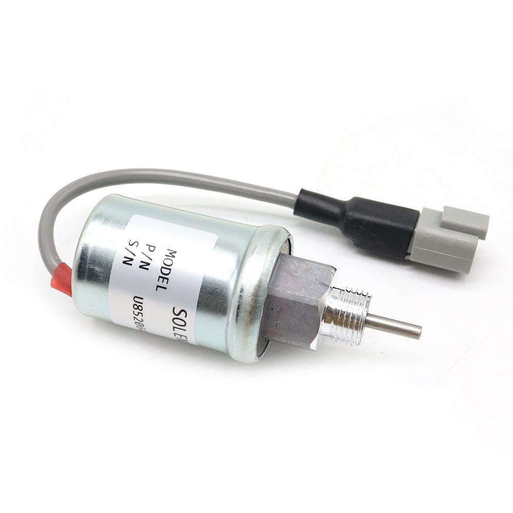 4-pack of 12V stop solenoid valves U85206452 suitable for Perkins 402D 403D 404D 404C 403C 185206452