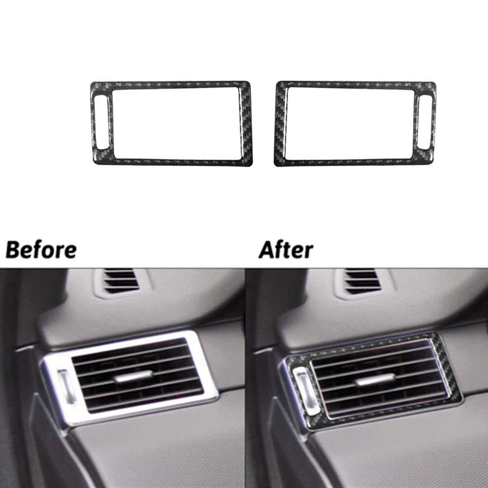 Carbon Fiber L & R Air Vent Cover Trim for Land Rover Discovery Sport 2015-2019