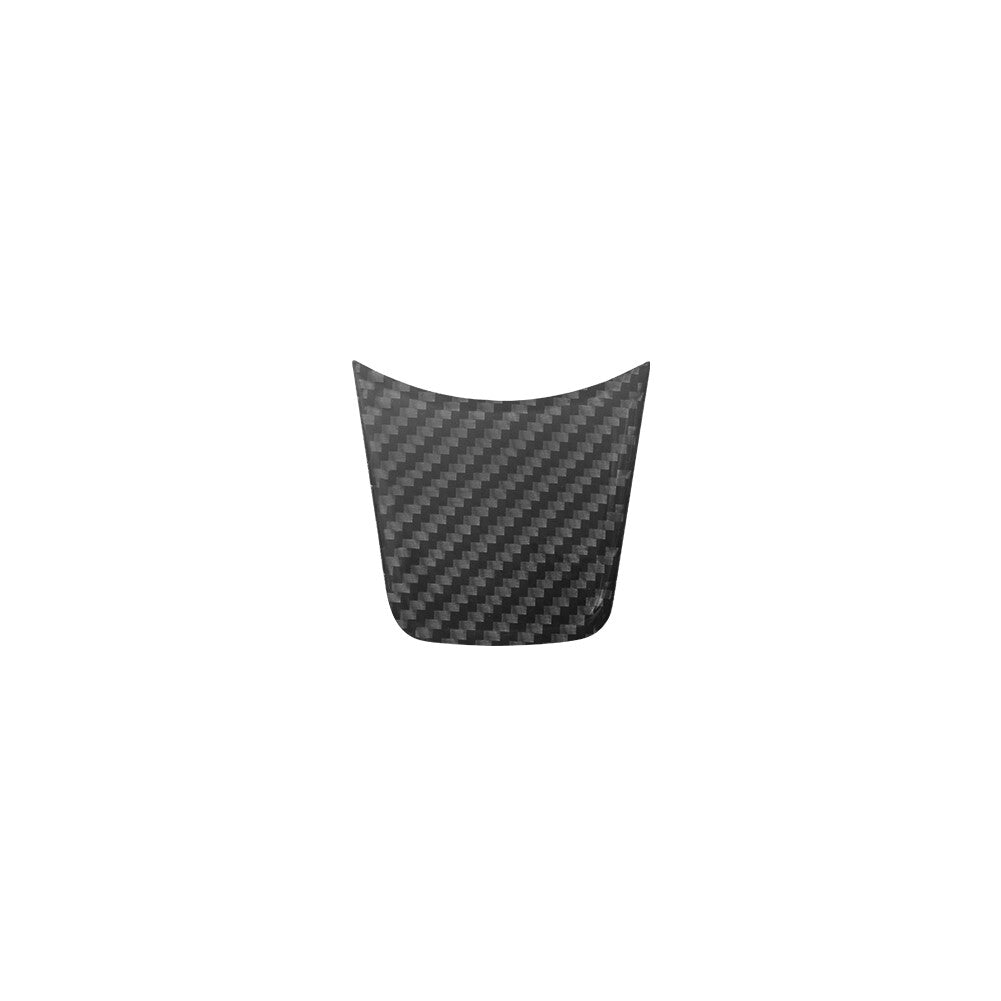 Carbon Fiber Interior Steering Wheel Chin Cover Trim for KIA Sedona 2015-2016