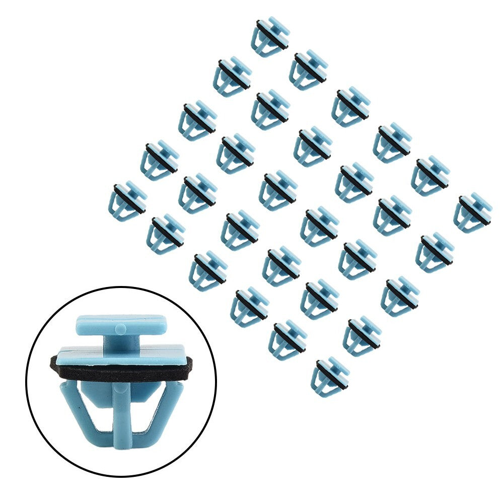 Panel retainer molding clip blue parts latest 30  for Hyundai - 87756-1F000 joystick