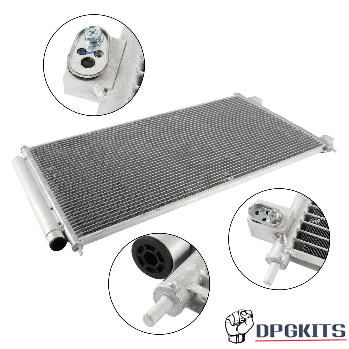 A/C Condenser For 2013-2018 for Acura for RDX With Receiver Drier Aluminum 80110TX4A01