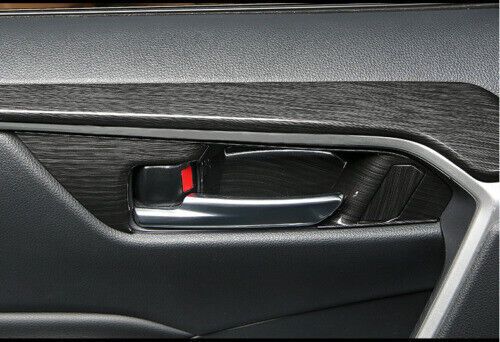 5PCS for Toyota RAV4 2019-2023 Inner Door Handle Cover Decoration Black Brushed