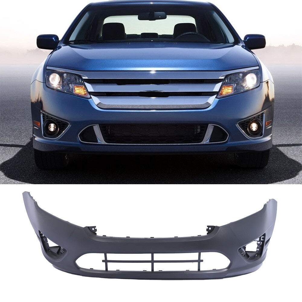 For 2010-2012 for Ford Fusion New Primed Front Bumper Cover Fascia AE5Z17D957BAPTM