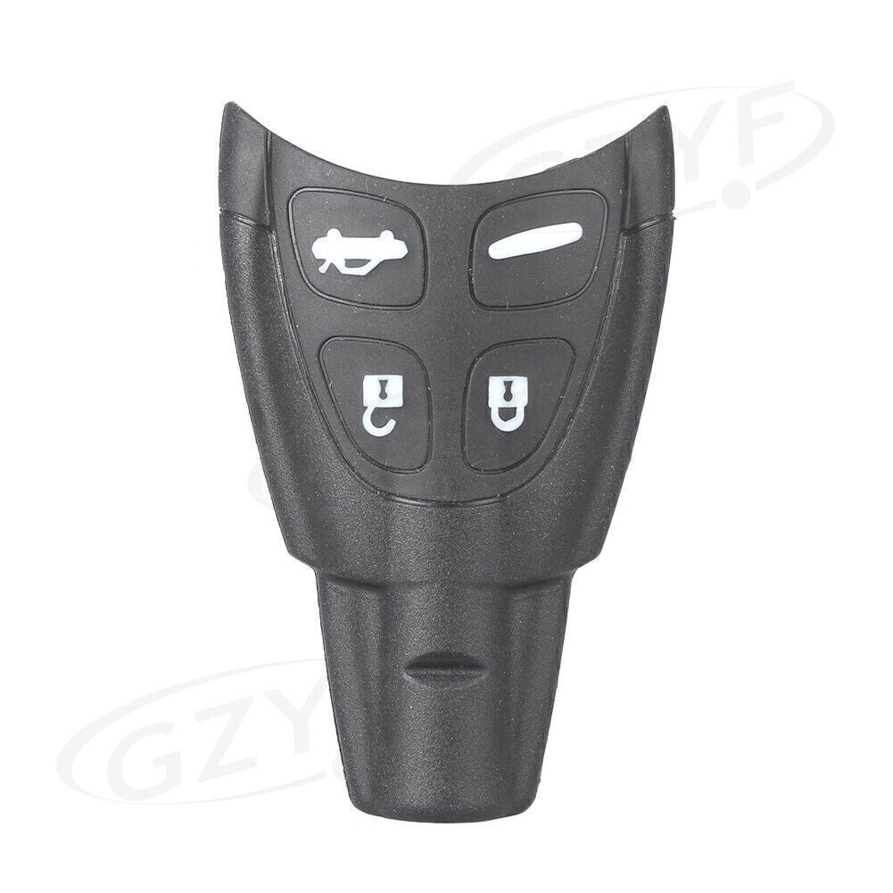 4 Buttons Remote Key Fob Shell Cover Case Keyless Fit for Saab 9-3 Sport Sedan 03-11