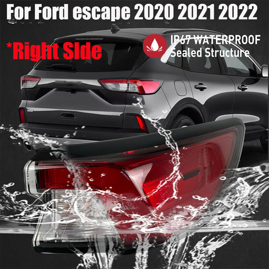 Right outer taillight turn signal brake applicable to for Ford Escape 2020 2021 2022