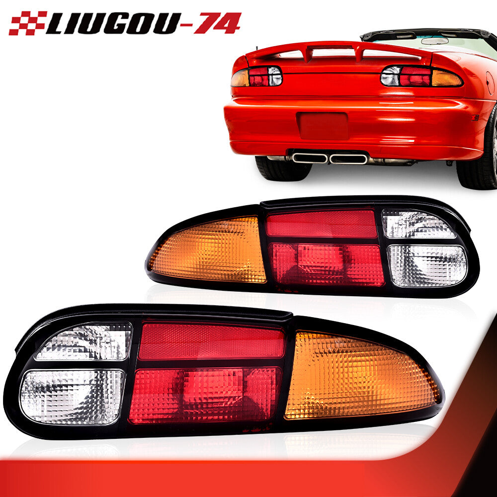 Suitable for 1993-2002 Camaro taillight assembly set (right + left rear side), new.