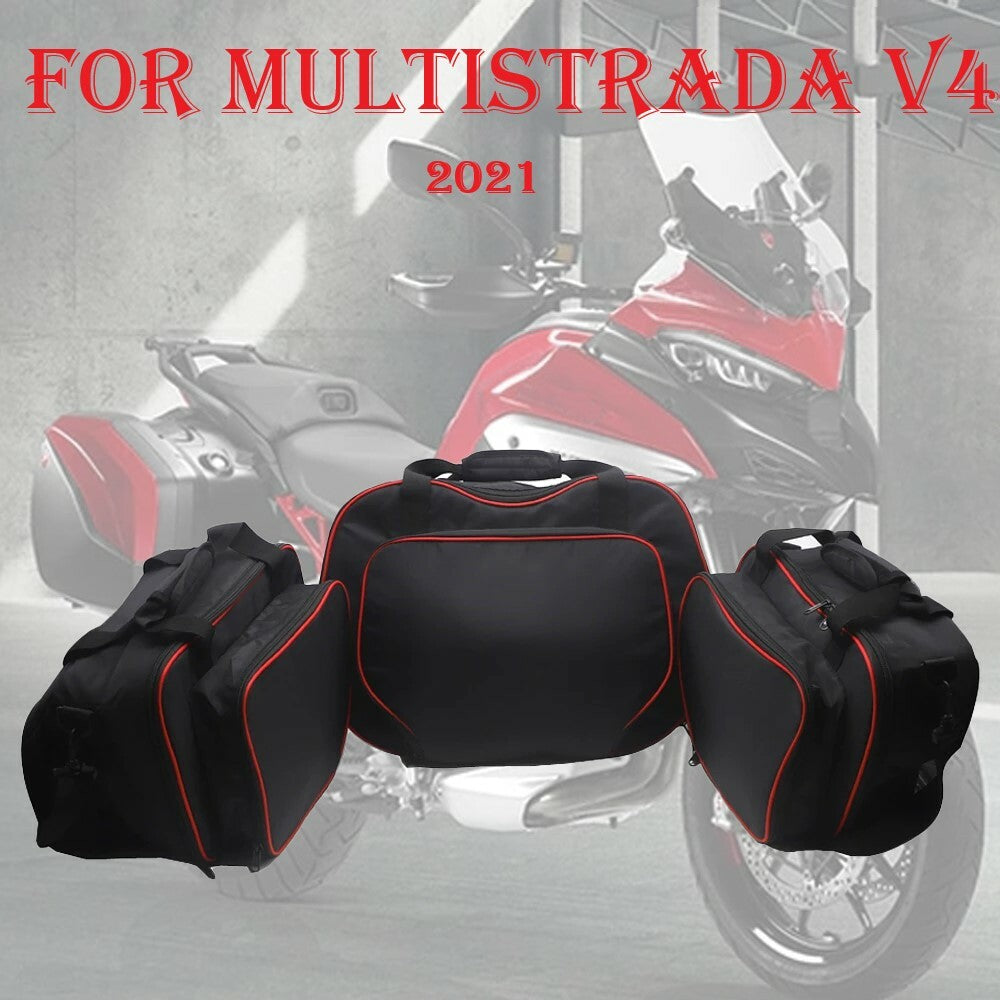 FIT for Ducati Multistrada V4 S 2021 Luggage Bags Inner Bags Side Panniers Cases