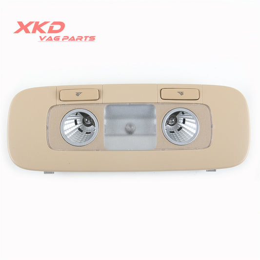 Light brown rear interior roof reading lights suitable for Volkswagen for Jetta for Passat 3C0947291E