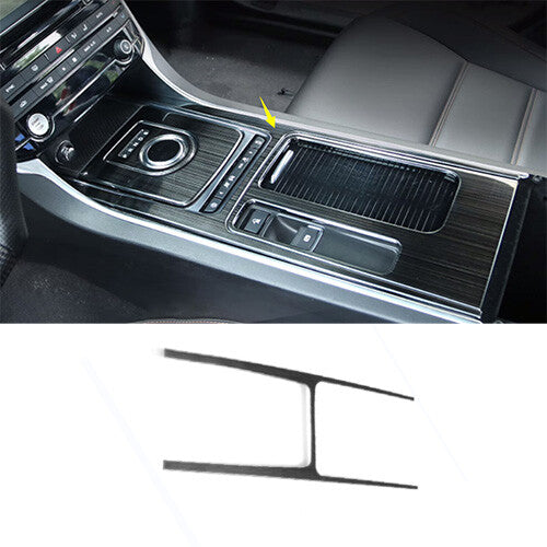 Center Console 1PCS Gear Shift H Type Frame Black Steel for Jaguar XF 2016-2020