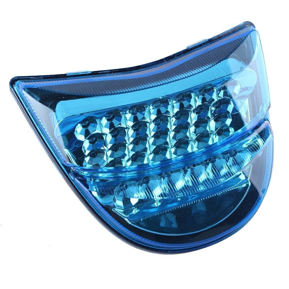 Fit for Honda CBR 954RR 2002 2003 Rear Brake LED Stop Tail Light w/ Turn Singal Blue