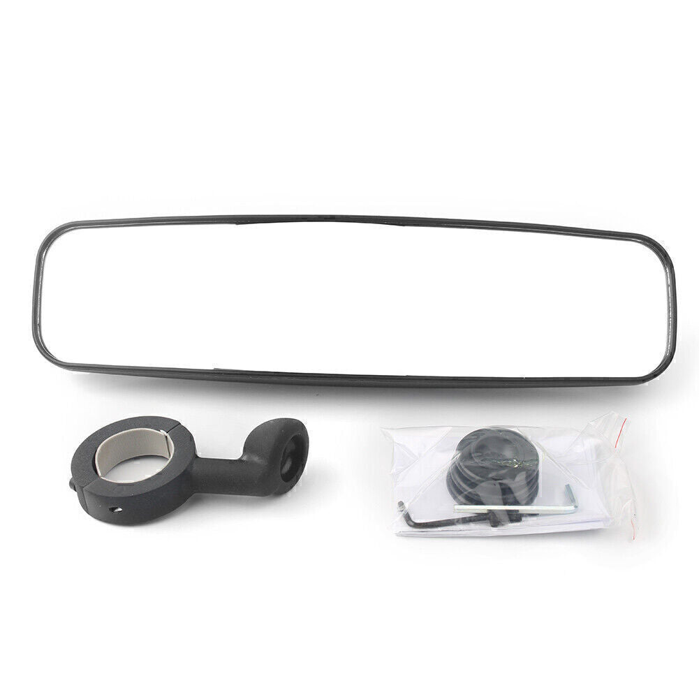 1.75 UTV Wide Rear View Mirror Fit ROUND ROLL BAR for Polaris RZR Arctic Cat for Yamaha
