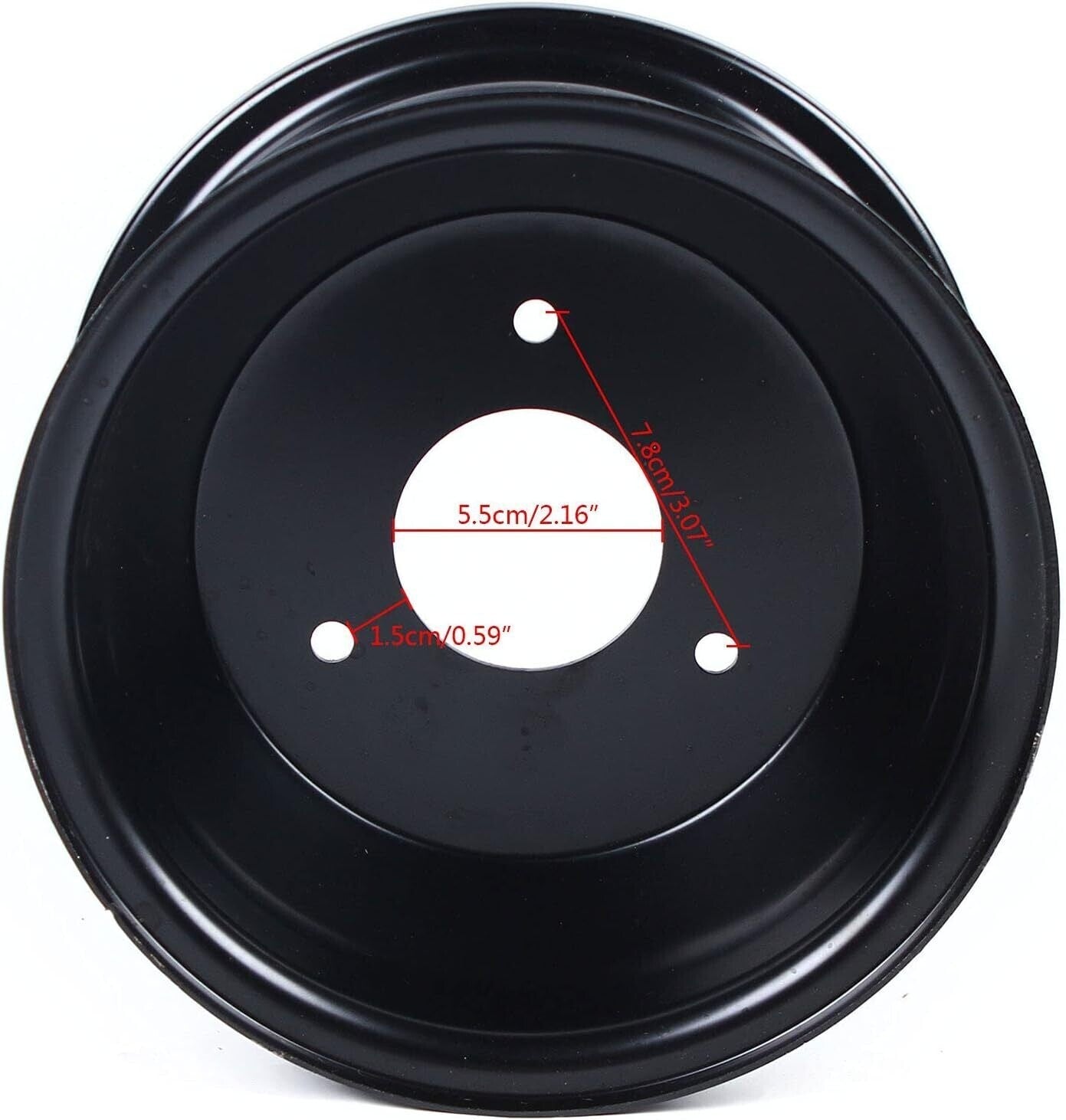 3 Holes Wheel Rim for 16x8-7 Tires Hole Distance 78mm 125CC ATV Quad Buggy Tire