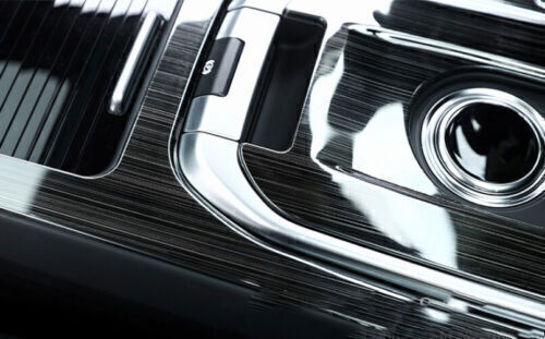 1X Center Console Gear Shift Frame Trim Black Steel For Discovery Sport 2015-19