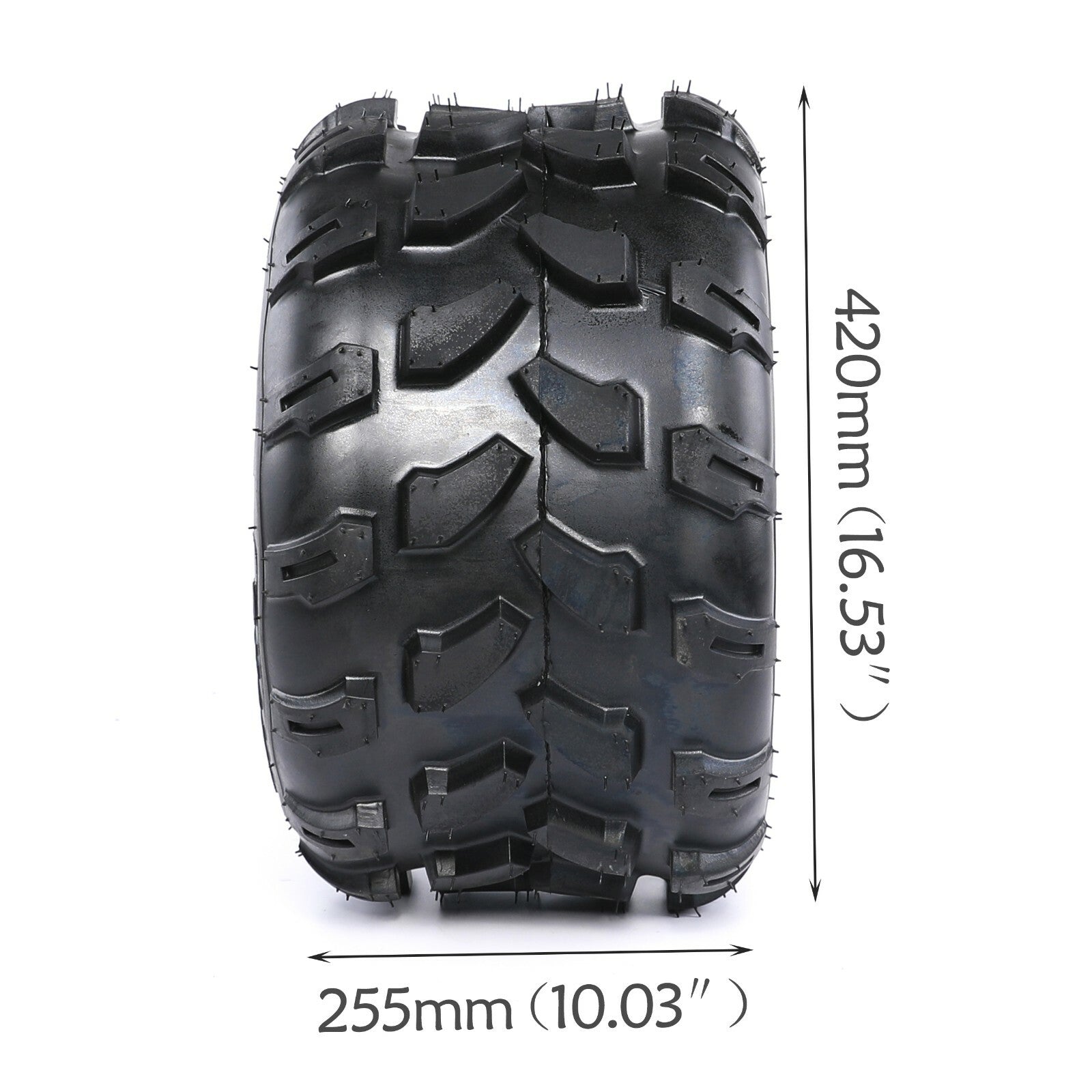 2pc 18x9.50-8 18x9.5-8 Tyre Tubeless fo ATV Quad Dirt Bike Ride on Mower Go Kart