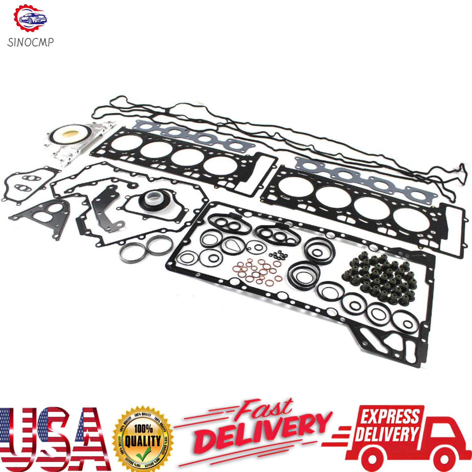 N63 Engine Overhaul Gasket SetFits for X5 X6 550i GT xDrive 650i Gran Coupe 650i