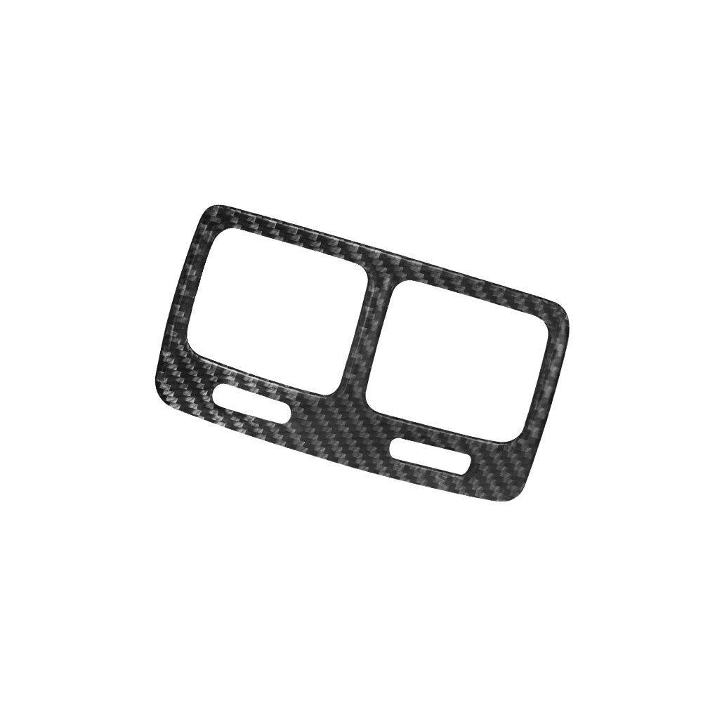Carbon Fiber Rear Air Vent Outlet Frame Cover Trim for KIA Cadenza 2014-2016