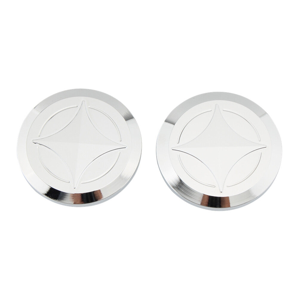 Frame Hole Plug Cap Cover Chrome for Honda GB350 NC59 CB350 2021-2022 Aluminum