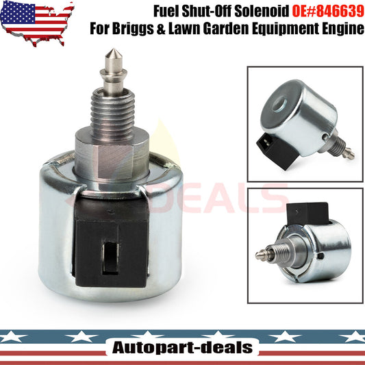 846639 Engine fuel Shut-Off solenoid valve Fuel For Lawn Garden Equipment