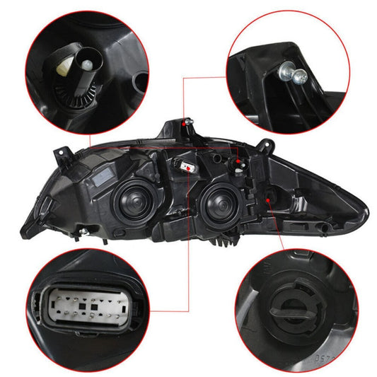 Headlight Lamp for Ford Fusion 2013-2016