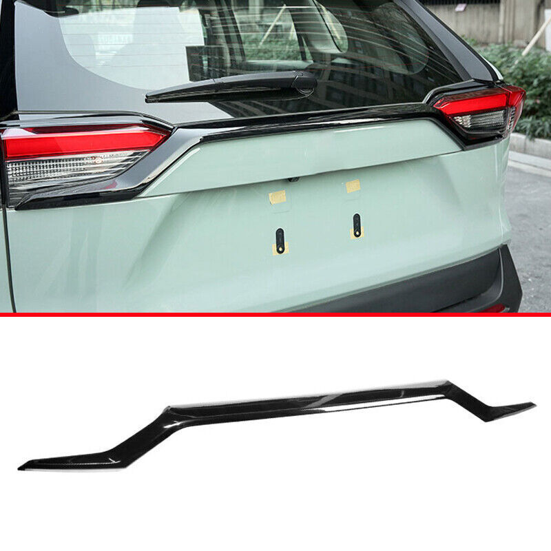 for Toyota RAV4 2019-23 Black ABS Rear Trunk Lid Tailgate Molding Strip Trim 1x