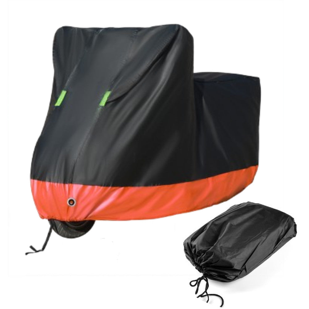 XL Motorcycle and Bicycle Cover - Waterproof, Off-Road Bike Storage, UV Protection, Snow and Rain Protection