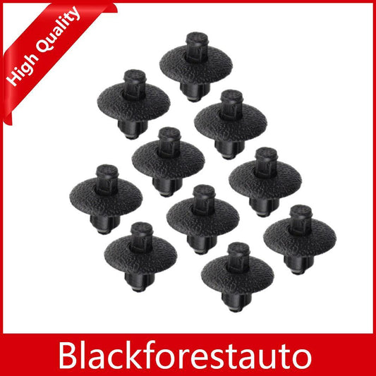10x Cowl Grille Clips Push Type Retainer Fastener for Lexus for Toyota for Camry Black