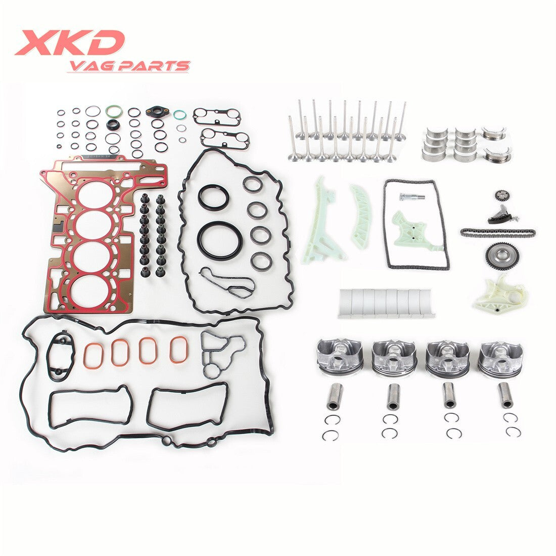 2.0T engine gasket overhaul and rebuild kit suitable for BMW 320i, 520i, X4, X5, N20