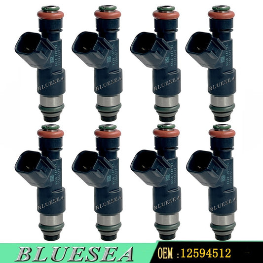 8PCS NEW Fuel Injectors Fits for Chevrolet Express Avalanche for GMC for Sierra 5.3L V8