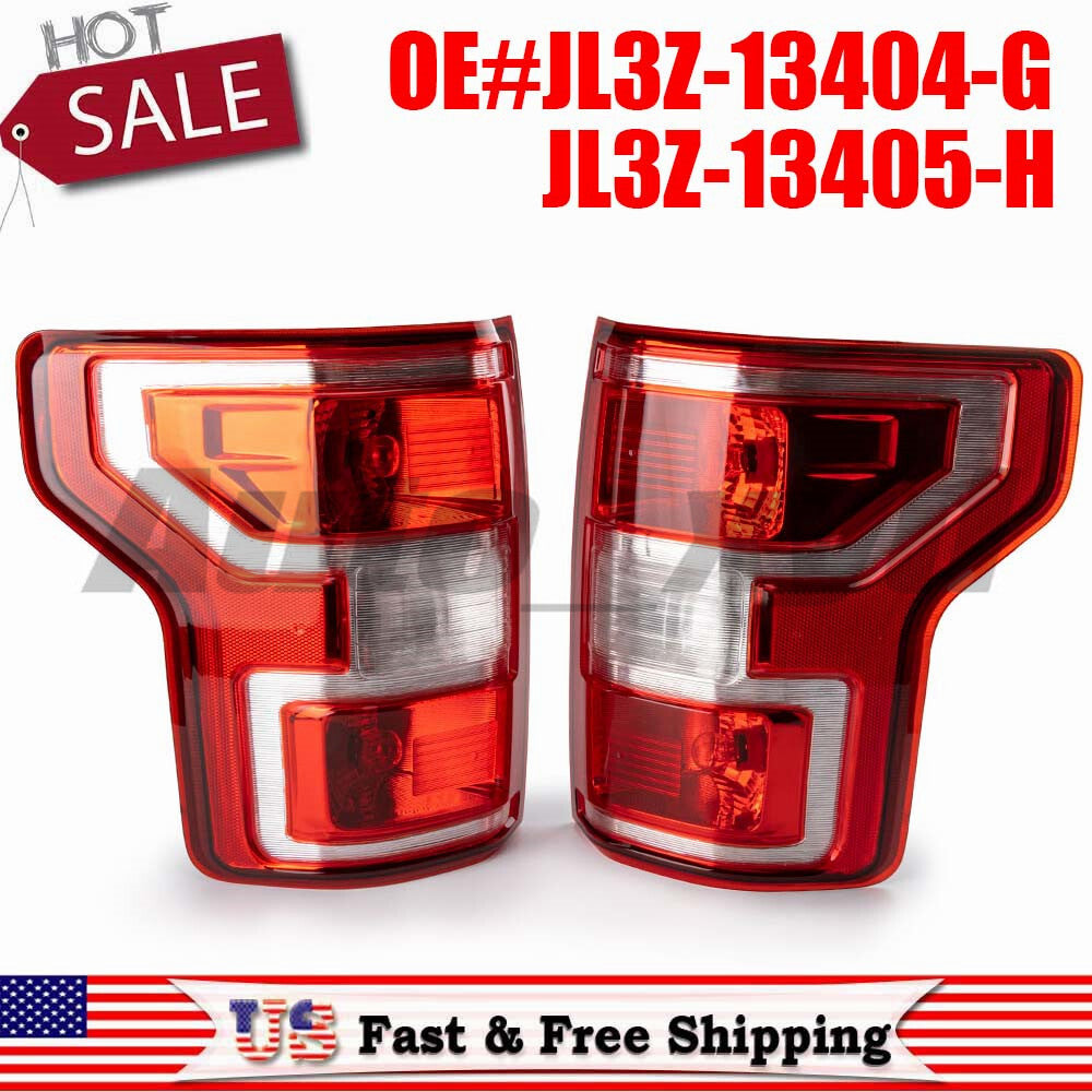 One pair of left and right rear brake taillights suitable for Ford F-150 (2018/2019).