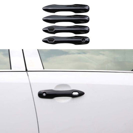 4X Piano Black Exterior Side Door Handle Cover Trim for Toyota for Corolla 2020-2024