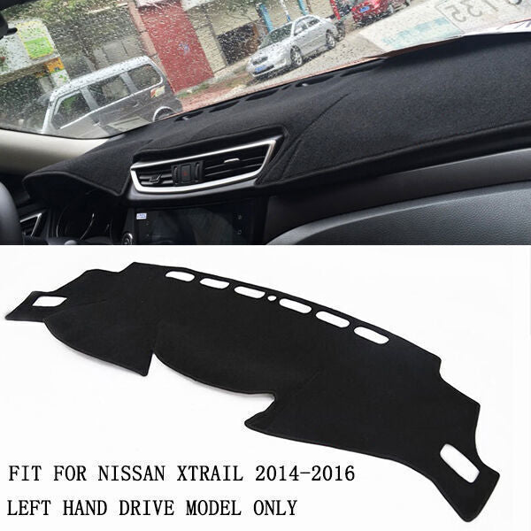 For 2014-16 for Nissan Rogue Black Dashboard Dash Mat DashMat Sun Cover Pad Shade 1P