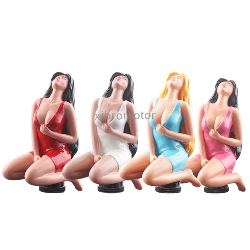 Sexy Girl Lady Car Truck Manual Gear Stick Shift Knob Shifter Lever Universal