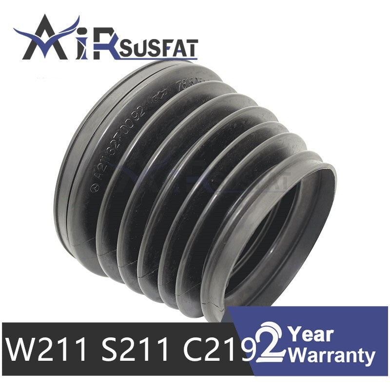 2X Front Air Suspension Shock Dust Cover Boots for Mercedes W211 S211 RWD AWD