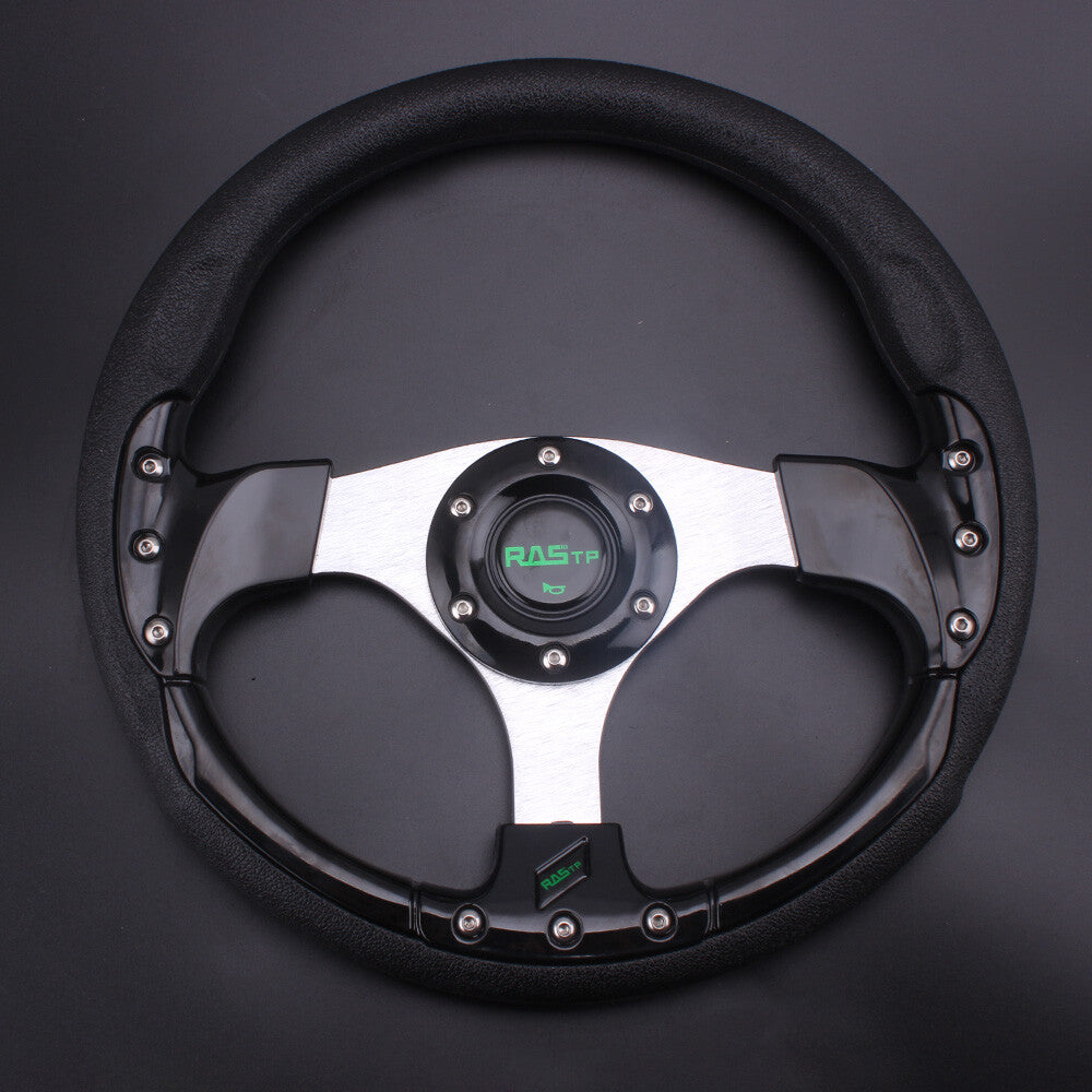 US STOCK for Golf Cart Steering Wheel for Yamaha EZGO Club Car Black