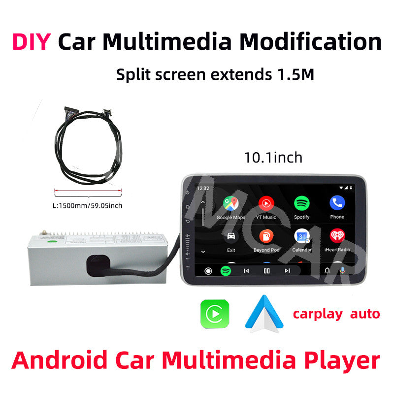 10.1in DIY Car Stereo Radio MP5 Touch Screen Bluetooth FM GPS WiFi Player 2+32G