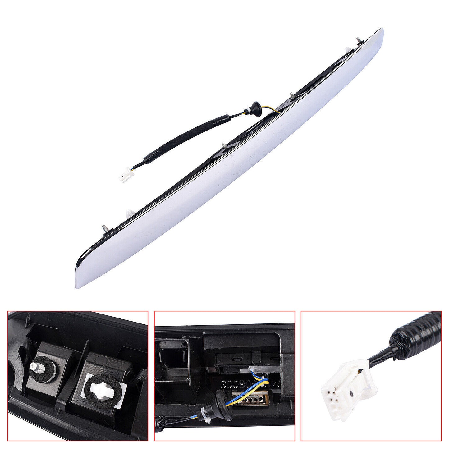 fit for Nissan 13-16 Pathfinder S SL SV 3.5L Rear Liftgate Chrome Handle AT